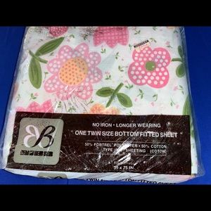 Vintage Bibb Twin Fitted Bottom sheet